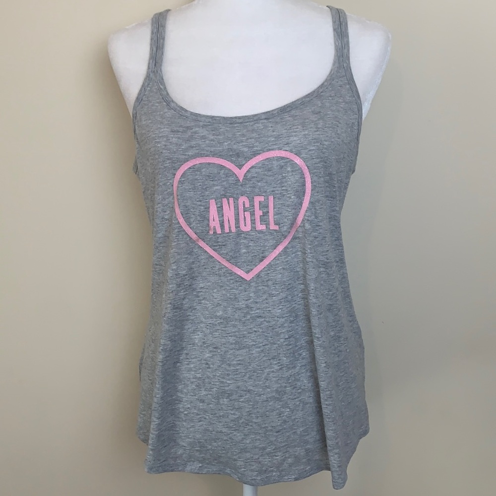 Victoria’s Secret Heather Grey w/ Angel Heart logo